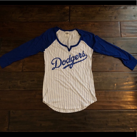 PINK Victoria's Secret Tops - PINK Dodgers shirt